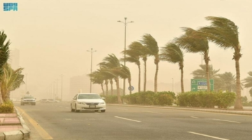 تحذير لـ 5 مناطق.. الأرصاد تعلن خريطة نشاط الرياح المثيرة للأتربة بالبلاد